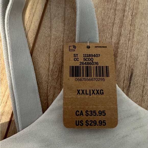 Victoria Secret PINK - Loungin’ Scoop Bra Lightly Lined NEW XXL - Picture 5 of 5